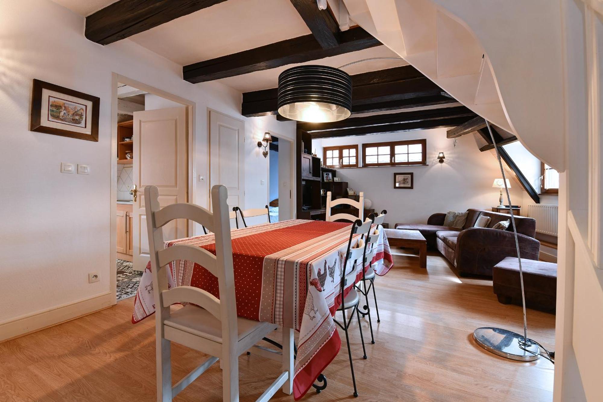 Apartament Au Nid D'Hirondelles Ribeauvillé Zewnętrze zdjęcie